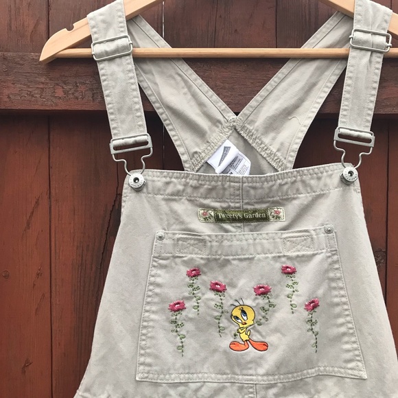 Warner Bros. Denim - Tweety Bird Overalls Medium
